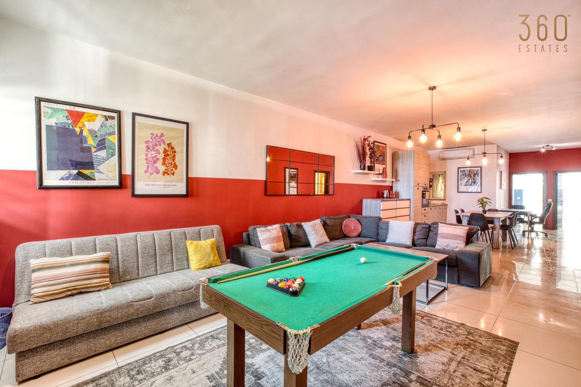 A Lovely 3 Bedroom, 3 Baths Home In The Centre Of Gzira By 360 Estates Bagian luar foto