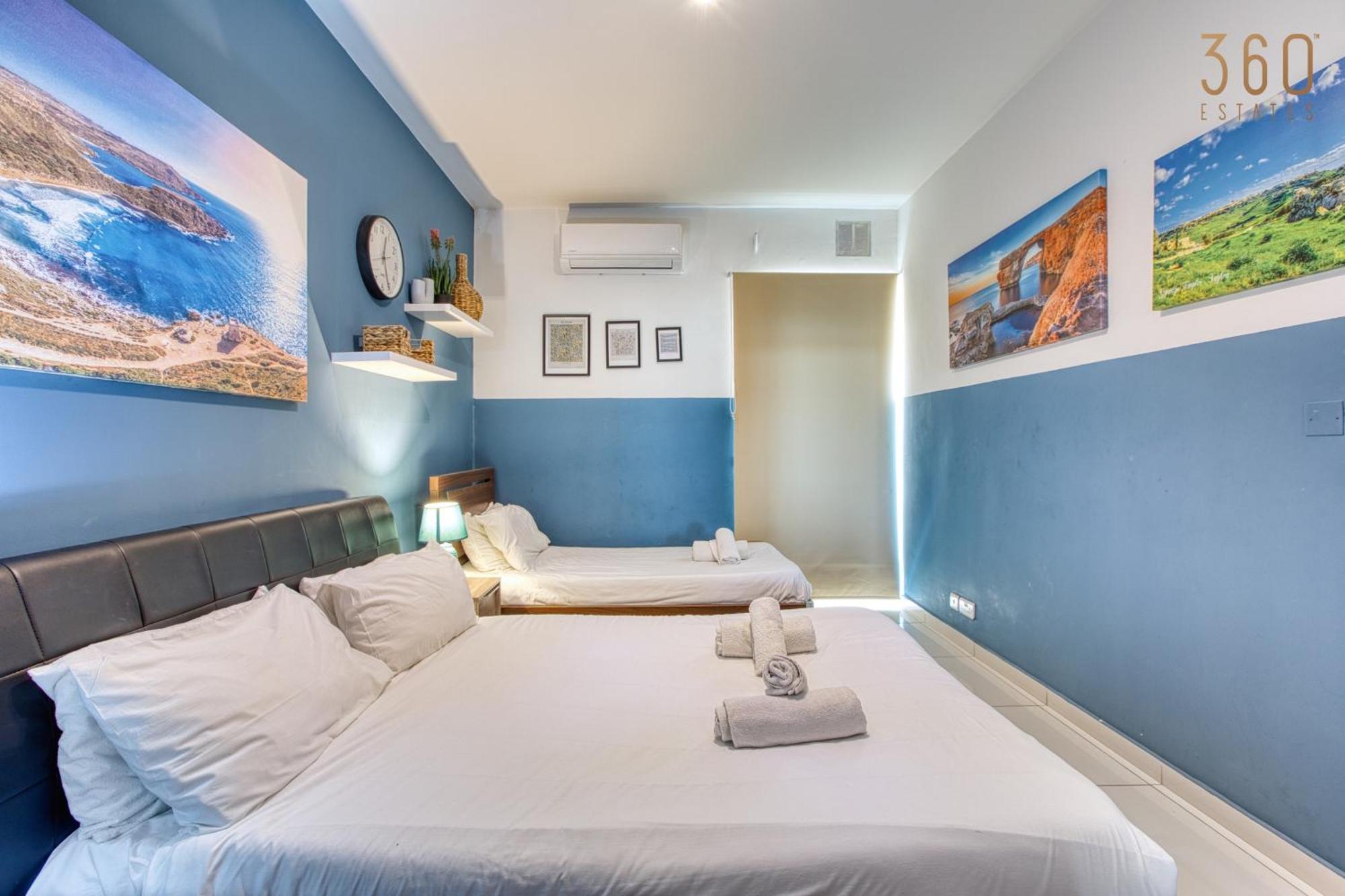 A Lovely 3 Bedroom, 3 Baths Home In The Centre Of Gzira By 360 Estates Bagian luar foto