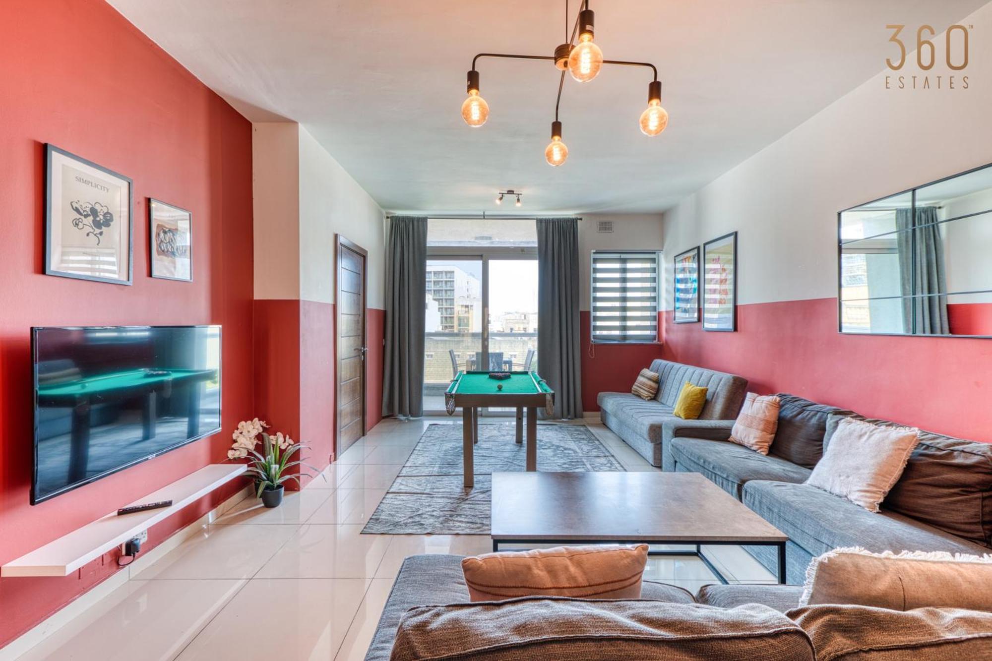 A Lovely 3 Bedroom, 3 Baths Home In The Centre Of Gzira By 360 Estates Bagian luar foto