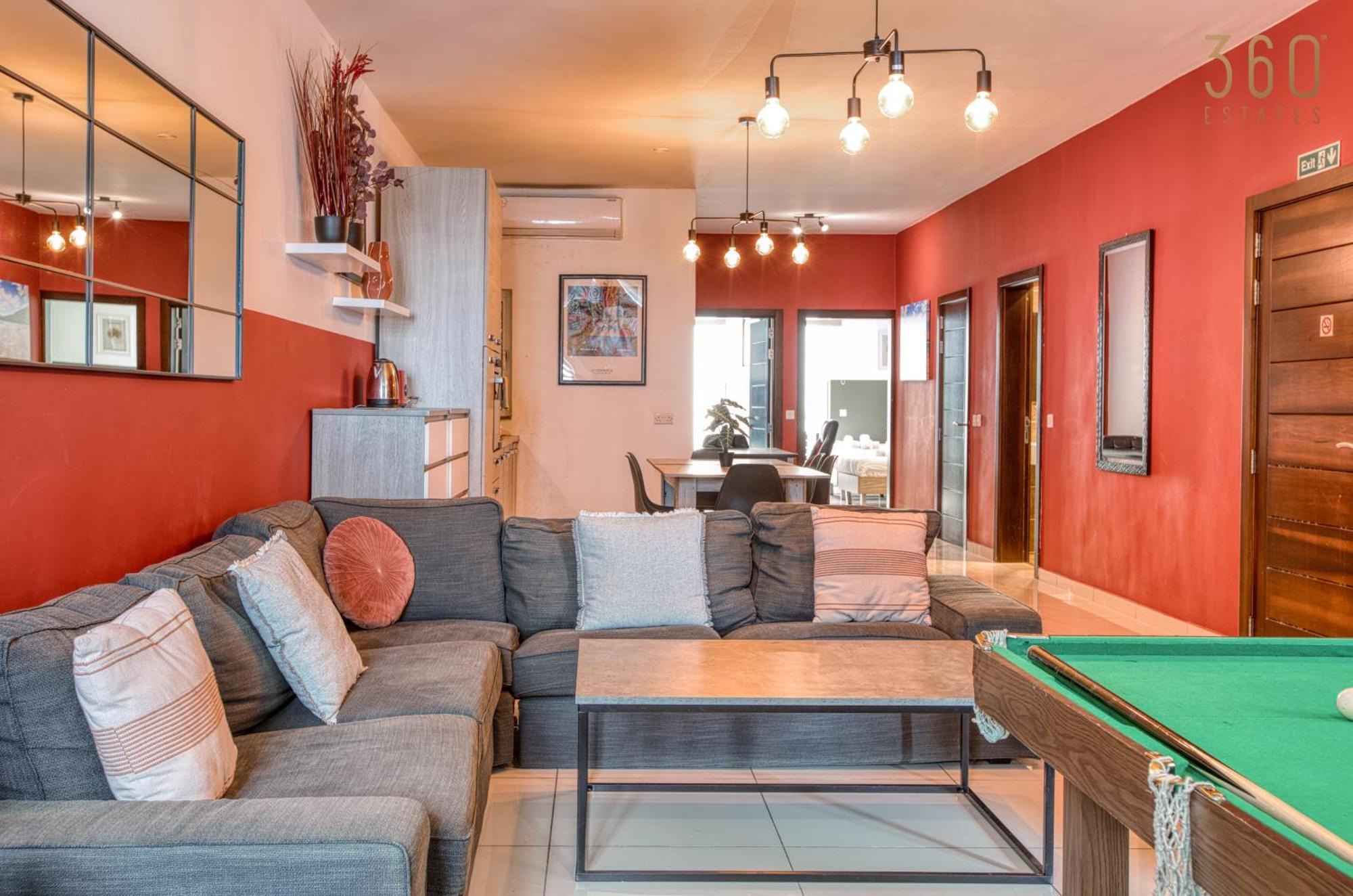 A Lovely 3 Bedroom, 3 Baths Home In The Centre Of Gzira By 360 Estates Bagian luar foto