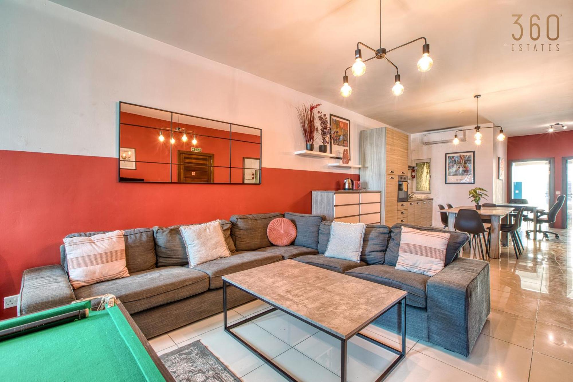A Lovely 3 Bedroom, 3 Baths Home In The Centre Of Gzira By 360 Estates Bagian luar foto